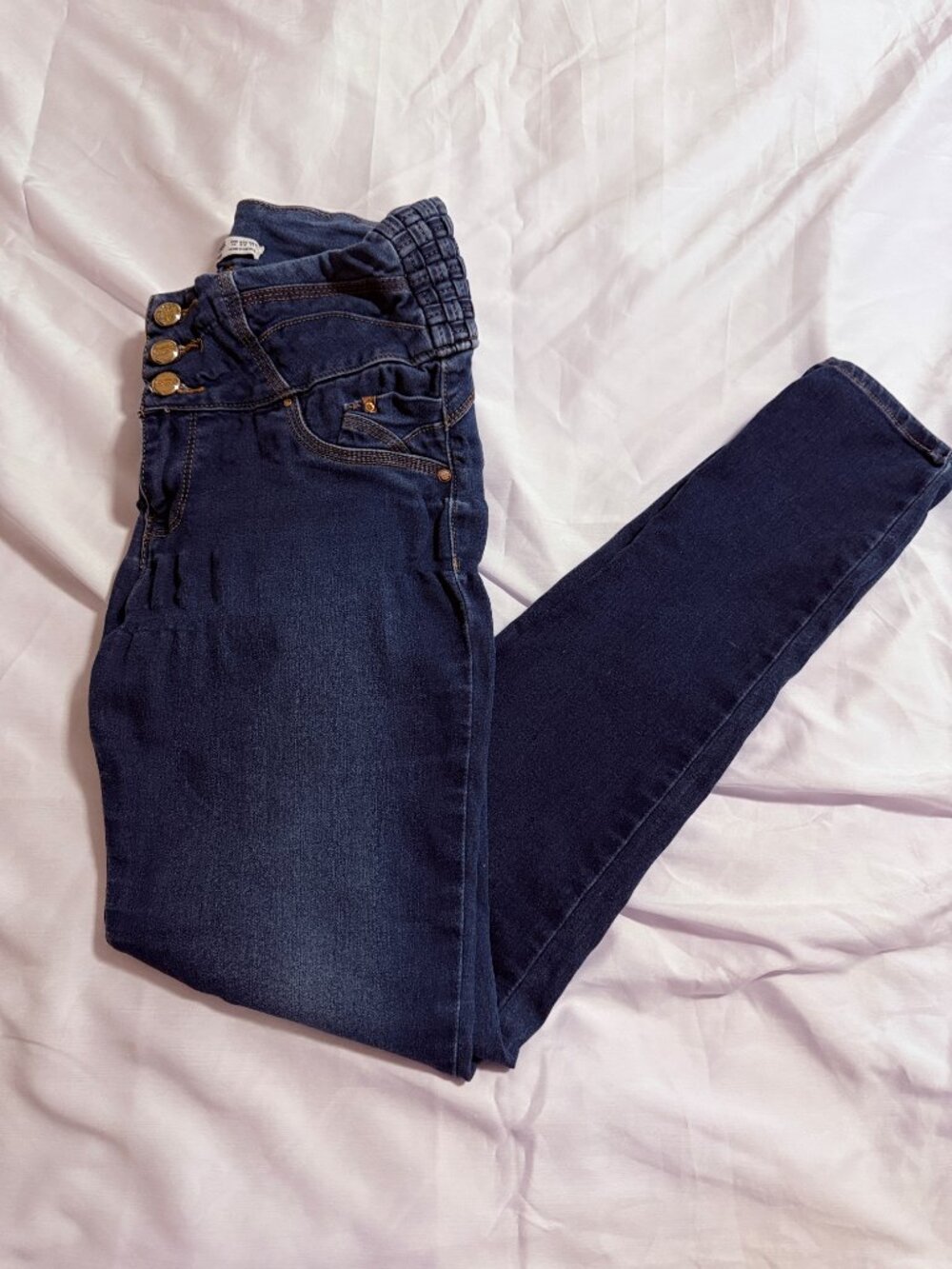 Hollisc Jeans H1989 Denim High-Waist Skinny Jeans Size 11